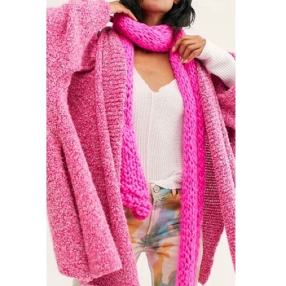 Free People Sweaters - NWT Free People BFF cardigan prickly pear